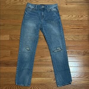 Boys Blue Distressed Jeans Polo Ralph Lauren